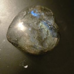 Labradorite heart  