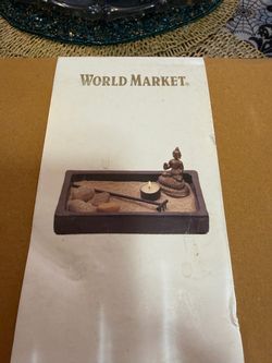 World Market Tabletop Zen Garden Set