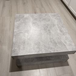 modern concrete coffee table 