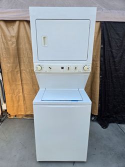 Stackable washer and dryer kenmore gas conection