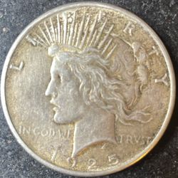 1925 Peace Dollar