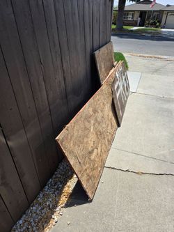 Free plywood about 5 sheets