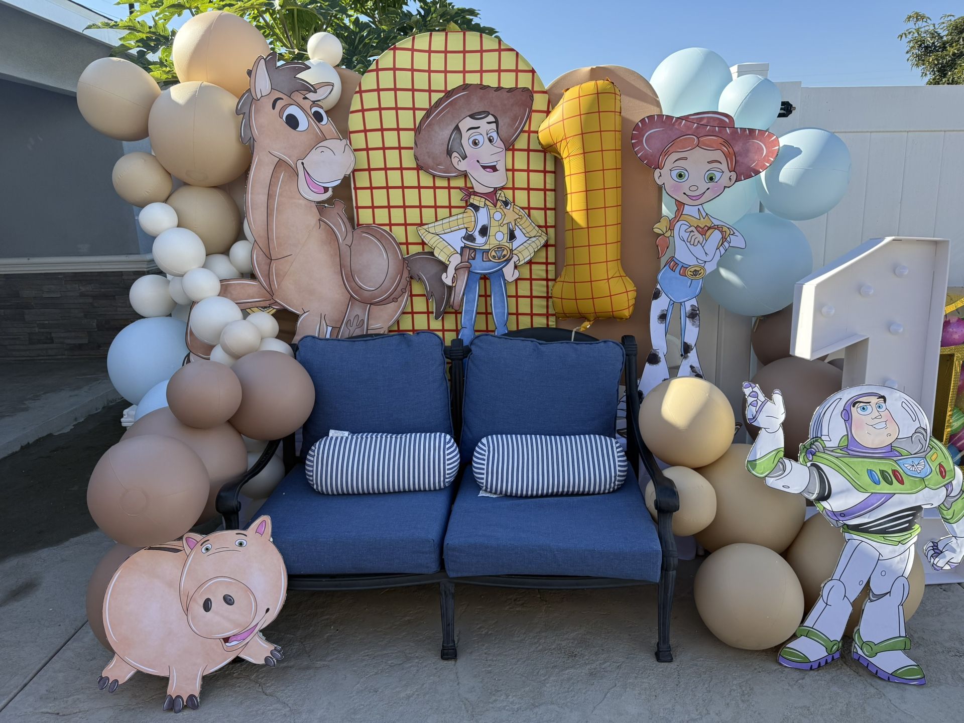 Woody And Friend Party Props.