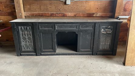 Sideboard / Buffet - Black Wood