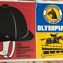 Olympian International Riding Helmet Size 7 1/4” 