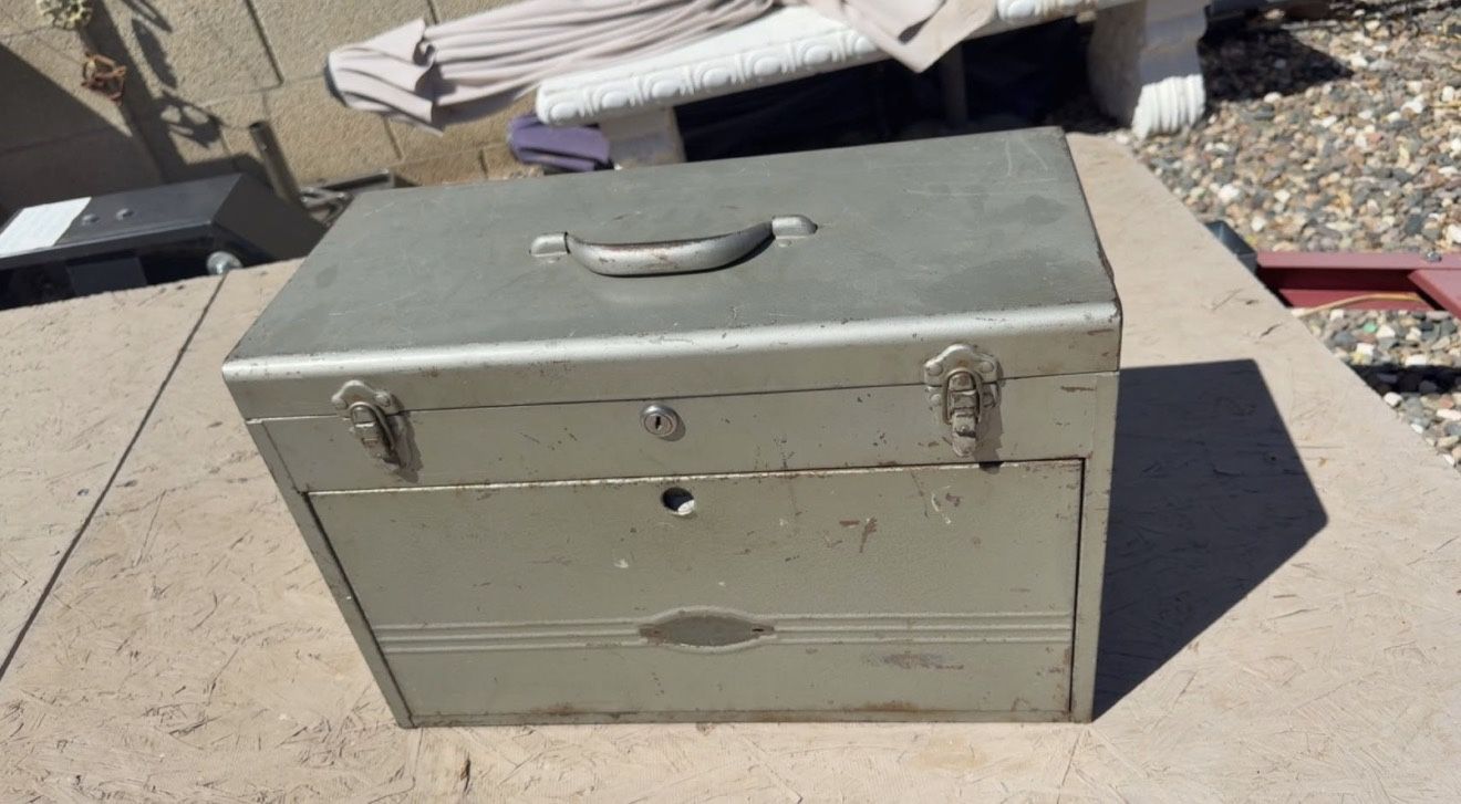 Vintage Kennedy Kits Machinist Tool Chest