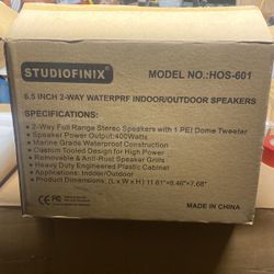 Outdoor / Indoor Speakers