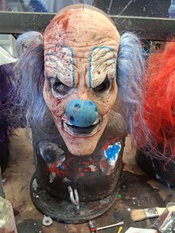 Clown silicone strap/face mask