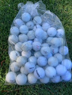 Used golf balls