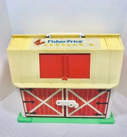 Vintage 1986 Fisher Price Barn House