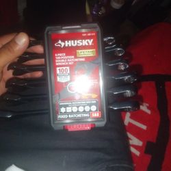 Husky 6 Piece 100-position Double Ratcheting Wrench Set