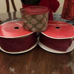 NEW CONDITION. Christmas Ribbon. 