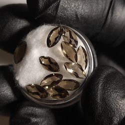 Top Quality Calibrated Smokey Topaz Marquis Gemstones (8x4)