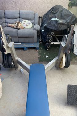 Epic Weight Bench with Plate Storage