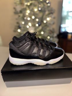 Air Jordan 11 Retro Low “72-10” Black/Gym Red – Size 9.5 VNDS
