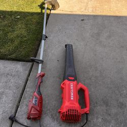 Craftsman Blower & Weed Whacker 