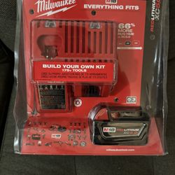 M18 18-Volt Lithium-Ion XC Starter Kit with One 5.0Ah Battery and Charger