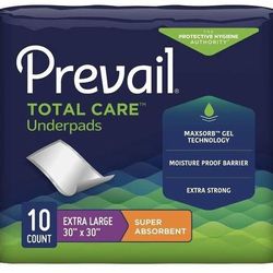 └➤➤➤ NIB Prevail Total Care Underpad Heavy Absorbency Extra Large 30X3