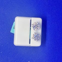 8ctw Moissanite Earrings 