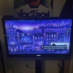 Sony Bravia 40” TV w/ Stand & Remote – Great Condition