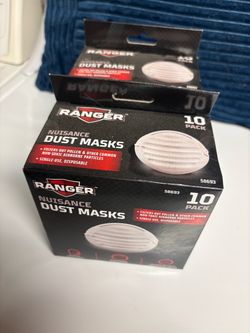 Ranger Nuisance dust masks.