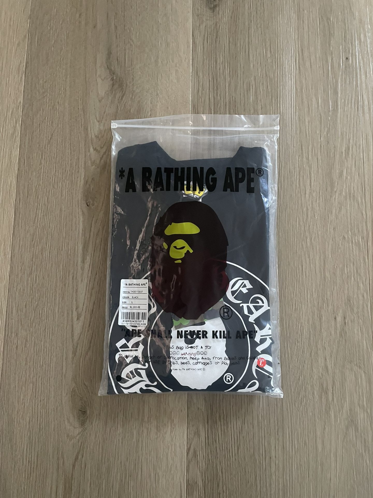 bape chrome hearts shirt