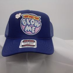 SnapBack Trucker Hat 90's With A Unique Patches.