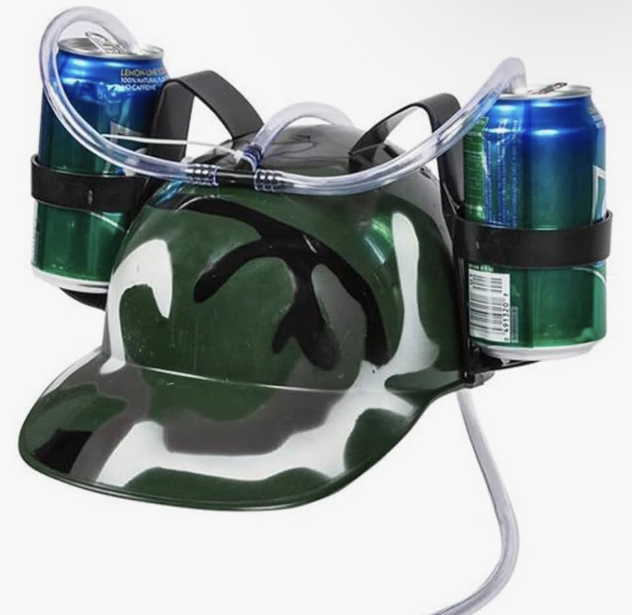 Novelty drinking helmet