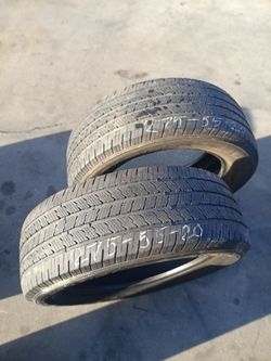 275/55R20 Michelin Tires (2)
