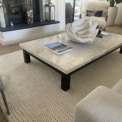 Marble Coffee Table 70”