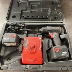 Snap-on CT4410A 14.4v 3/8 Drive Cordless Impact Wrench Tool and Battery/Charger