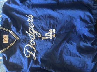 G-III 2000s LA Dodgers V- Neck Windbreaker