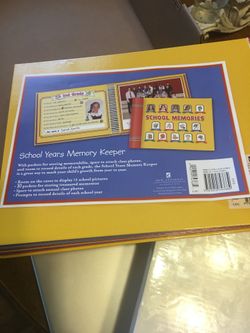 NEW SEASONS — SCHOOL YEARS MEMORY KEEPER KIDS PHOTO ALBUM PRESCHOOL-12th
