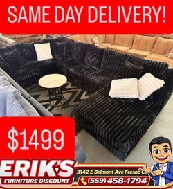 NEW EXTRA LARGE CORDUROY SECTIONAL SECCIONALES GRANDES