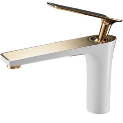 (Brand New in Box)  Modern Faucets Bathroom Brass Luxury Toilet Wash Basin Hot And Cold Faucet /A3-PF-5521