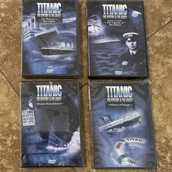 Titanic Documentaries X4 DVDs