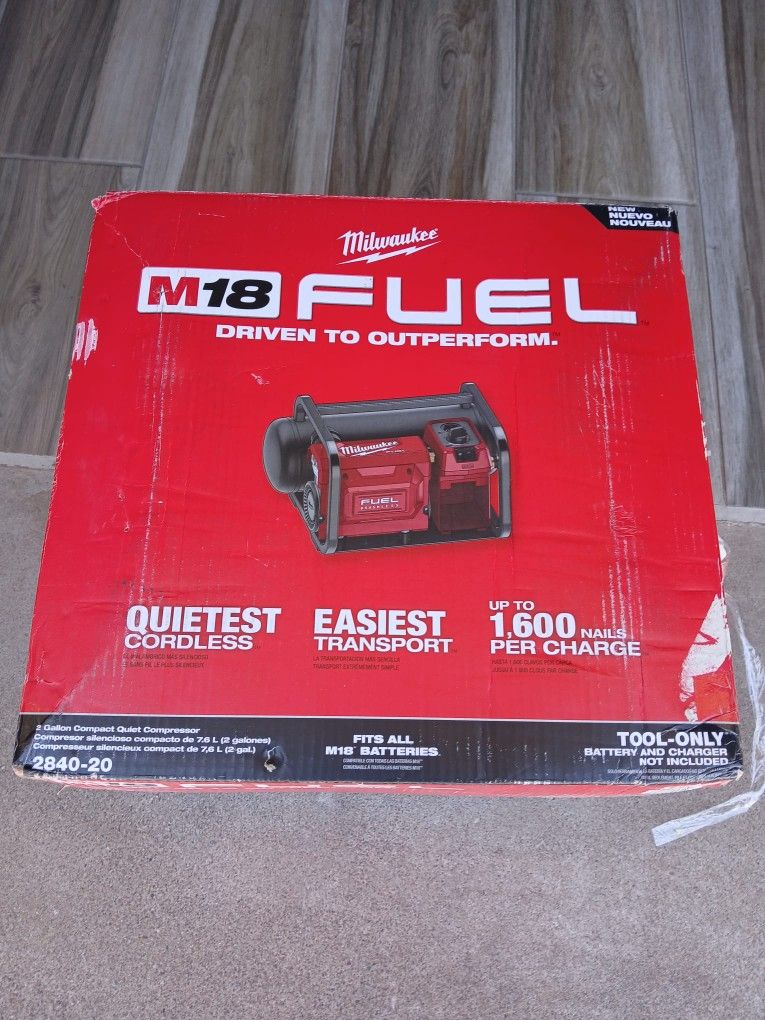 Air Compressor Milwaukee Tool Only