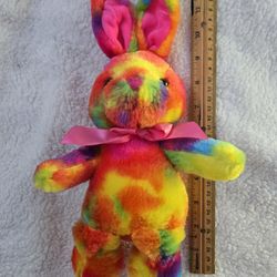 Tie-Dye Bunny Stuffed Animal