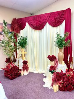 Draping backdrop