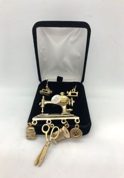 Brochure with Earings