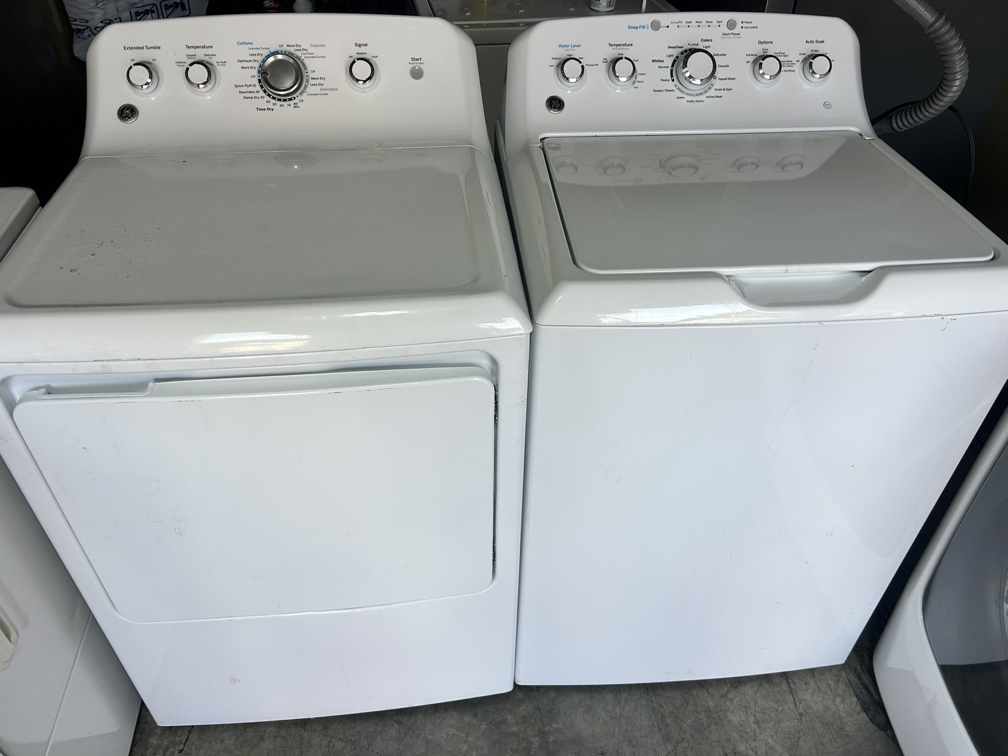 ✨ GE TOP-LOAD WASHER & DRYER SET – EXCELLENT CONDITION ✨