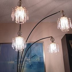 Vintage Floor Lamp With 4 Light 