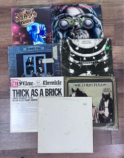 Jethro Tull Vinyl Record collection 7 albums
