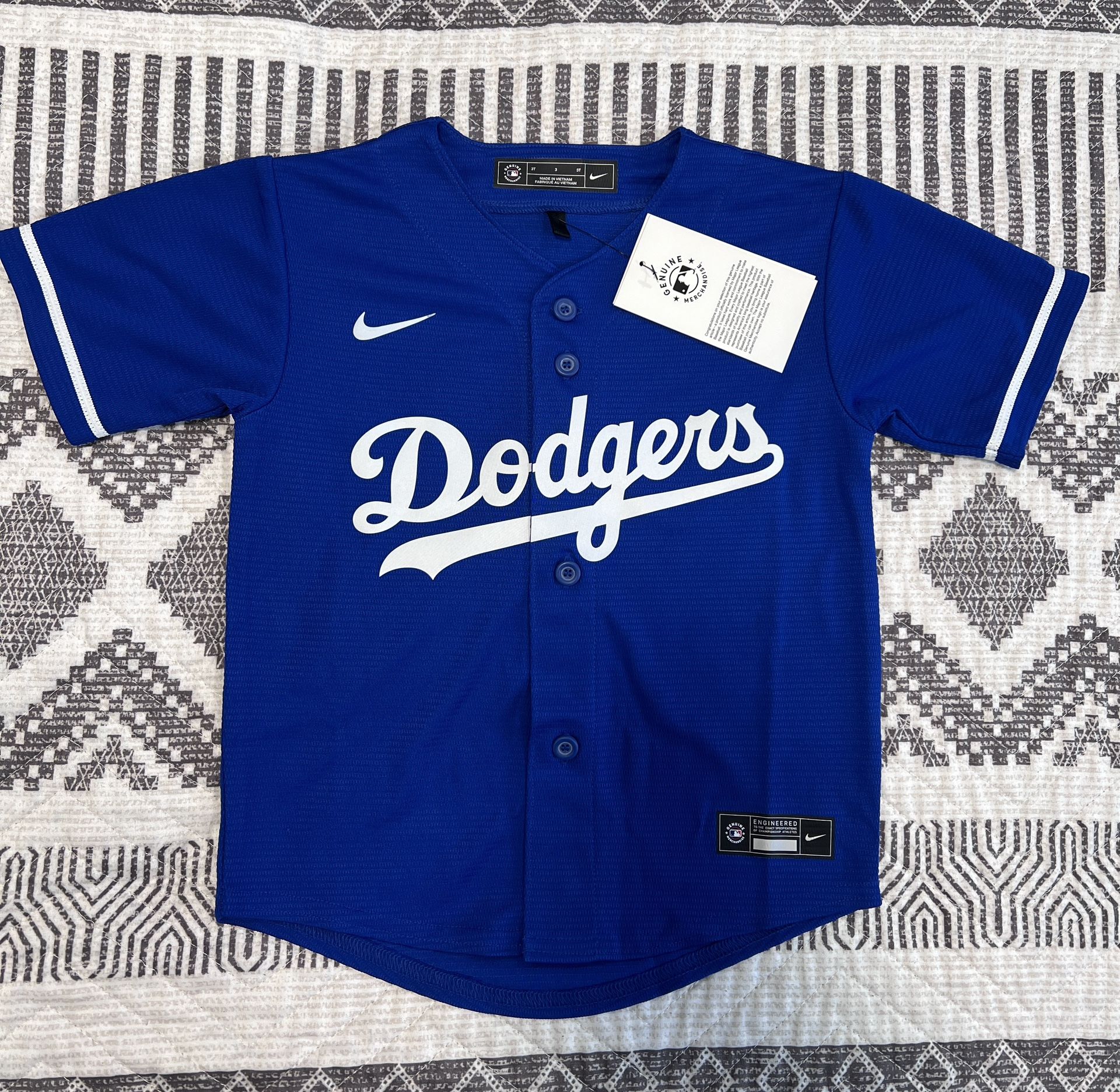 Toddler 3T Dodgers Jersey 