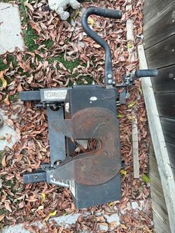 Husky black hitch for RV