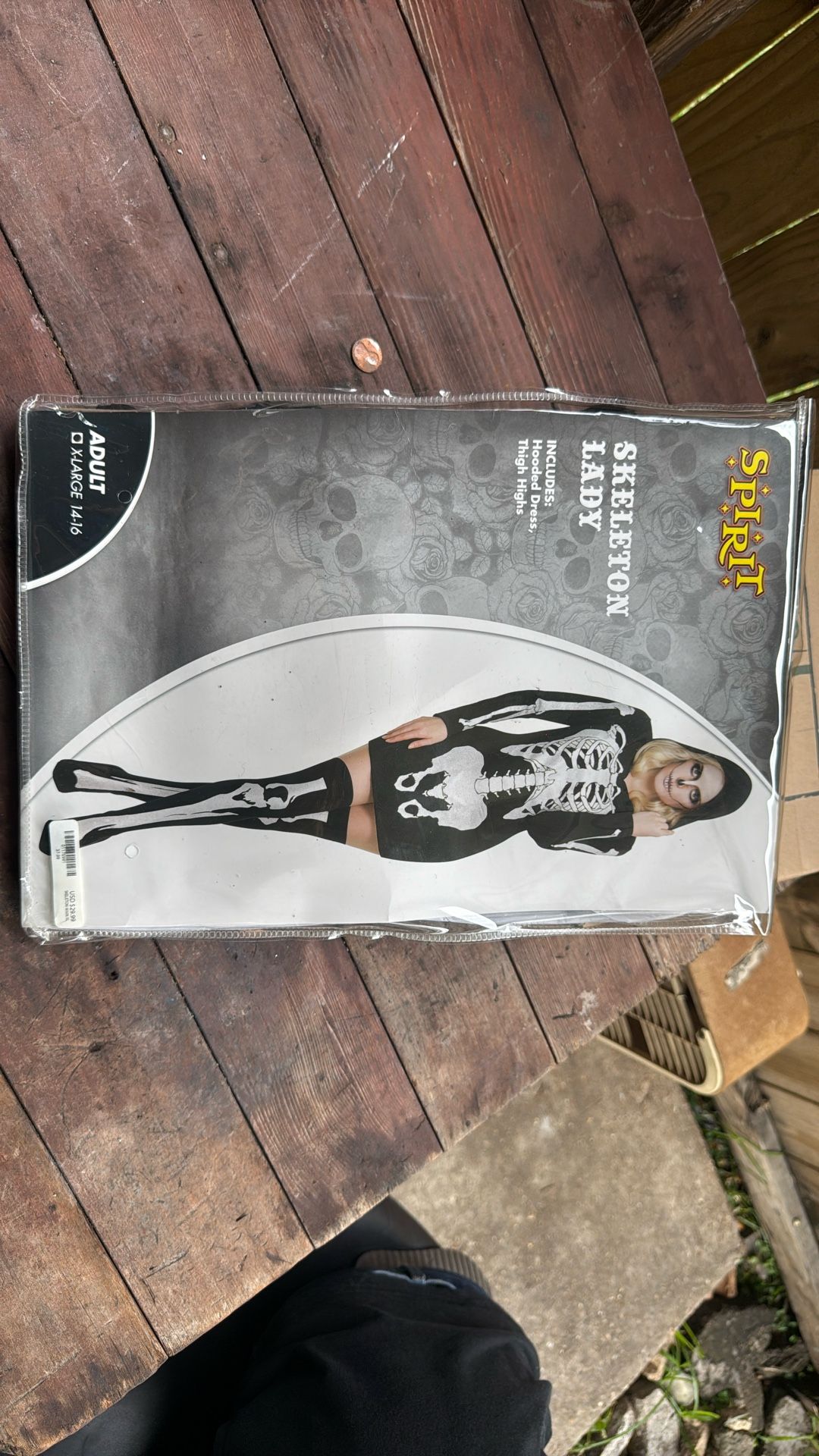 Halloween Costume Skeleton Lady