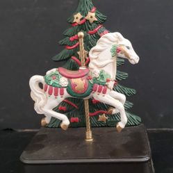 Vintage Starlight Christmas Carousel with Lights 1990 House of Lloyd