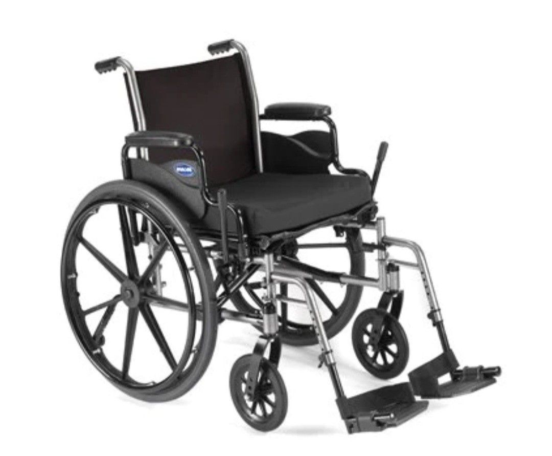 Tracer SX5 - Lightweight Wheelchair Dual Axle Desk Length Arm 20 Inch Seat Width Adult 250 lbs. Weight Capacity 