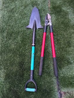 Shovel and loppers