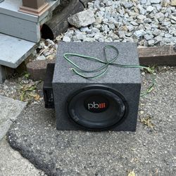 Power Bass 12 W 1000w Amp 